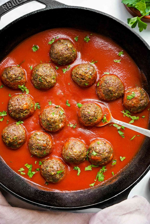 Vegan meatballs