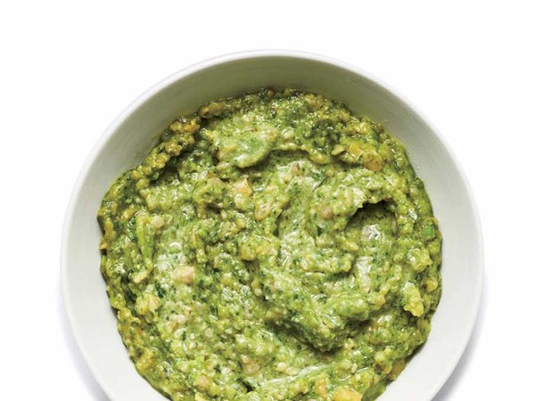 Vegan miso pesto