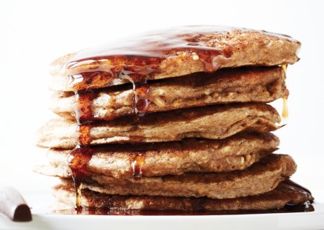 Vegan oatmeal pancakes