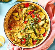 Vegan paella