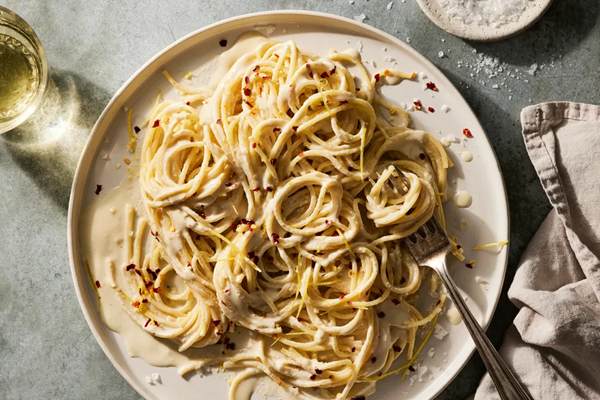 Vegan pasta al limone(ish)