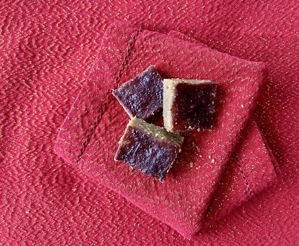 Vegan PB&J bars