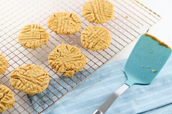 Vegan peanut butter cookies