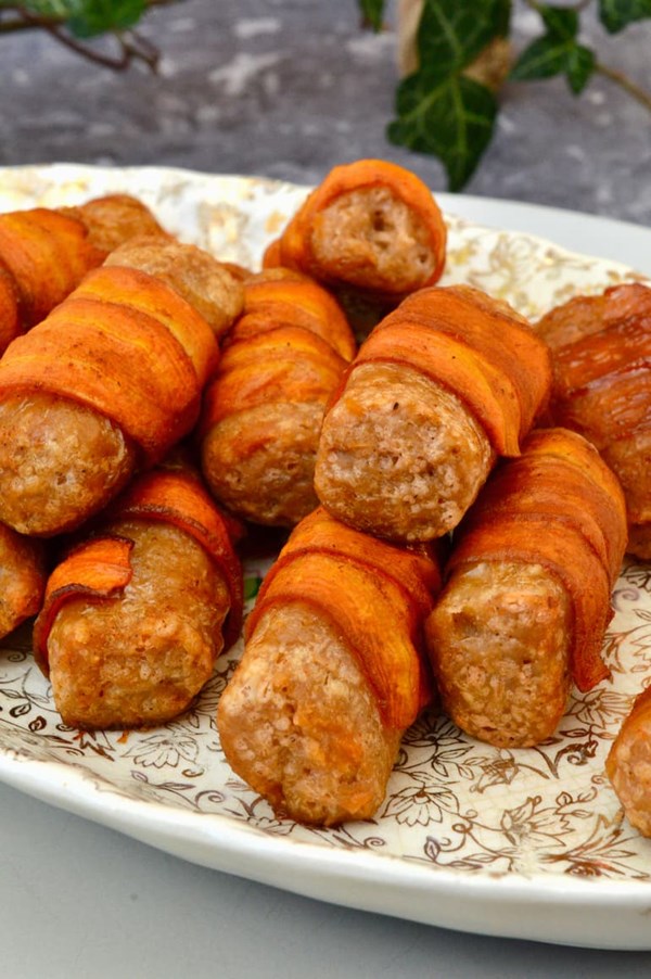 Vegan pigs in blankets