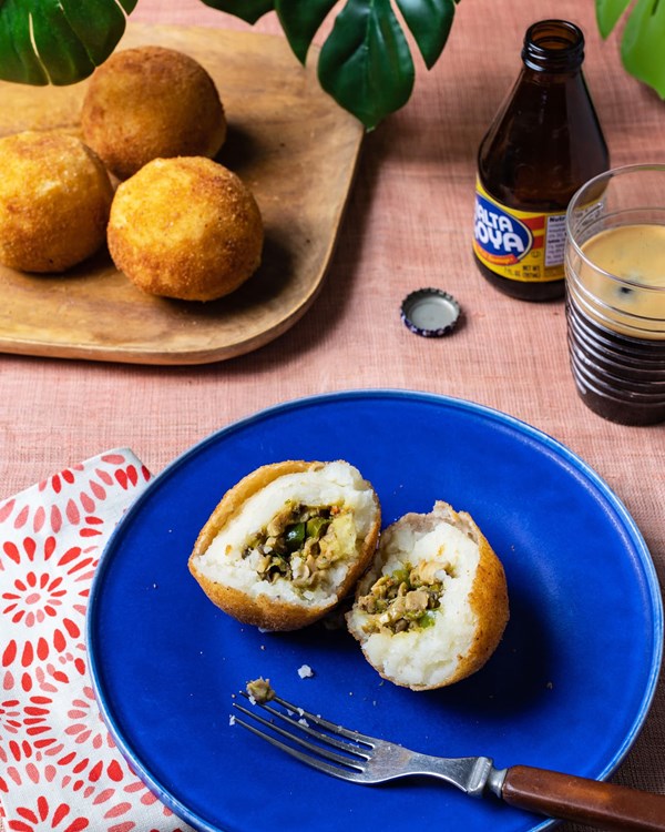 Vegan rellenos de papas