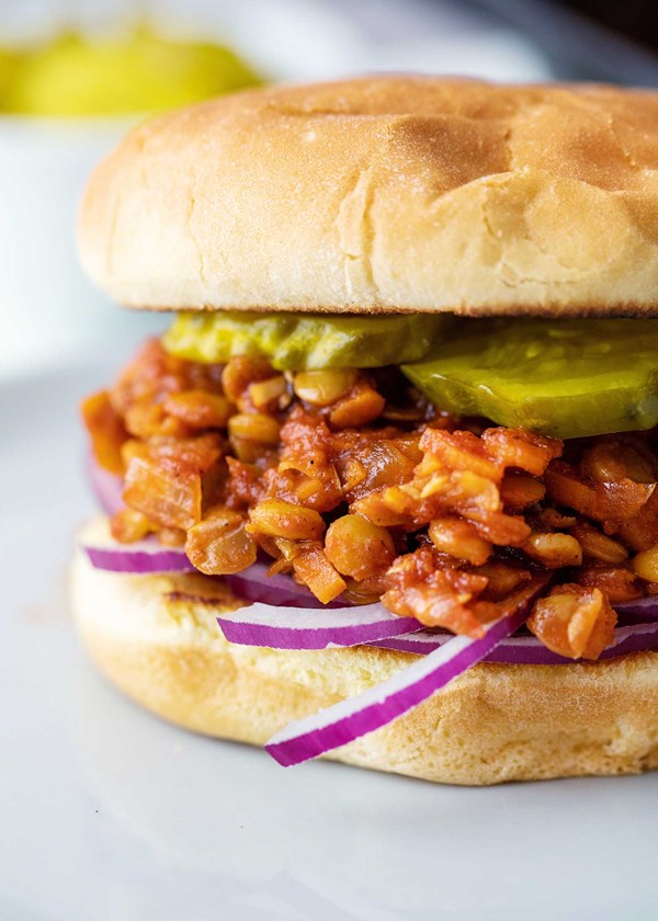 Vegan sloppy Joes