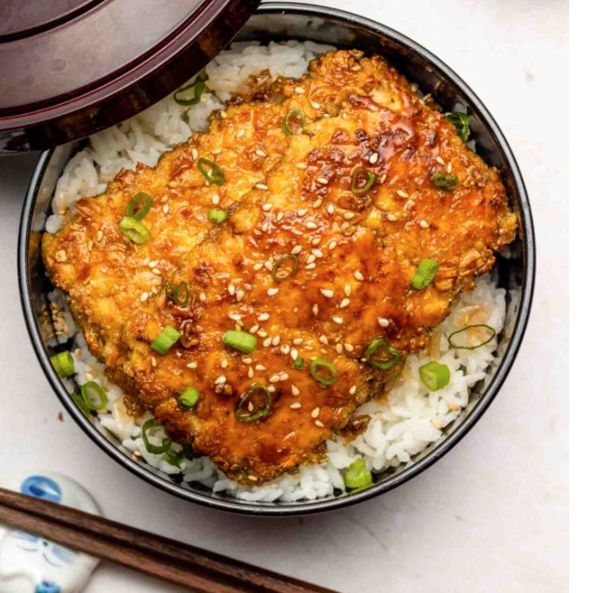 Vegan teriyaki ‘salmon’ (鮭の照り焼き)