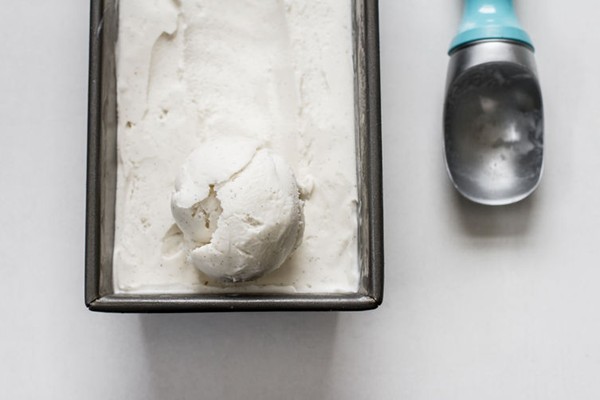 Vegan vanilla bean coconut milk ice cream