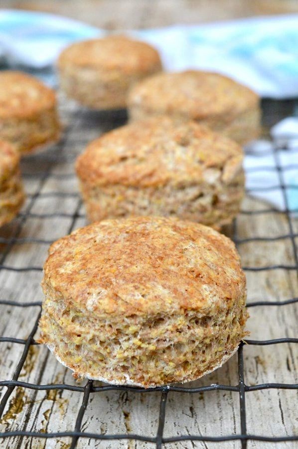 Vegan wholemeal scones