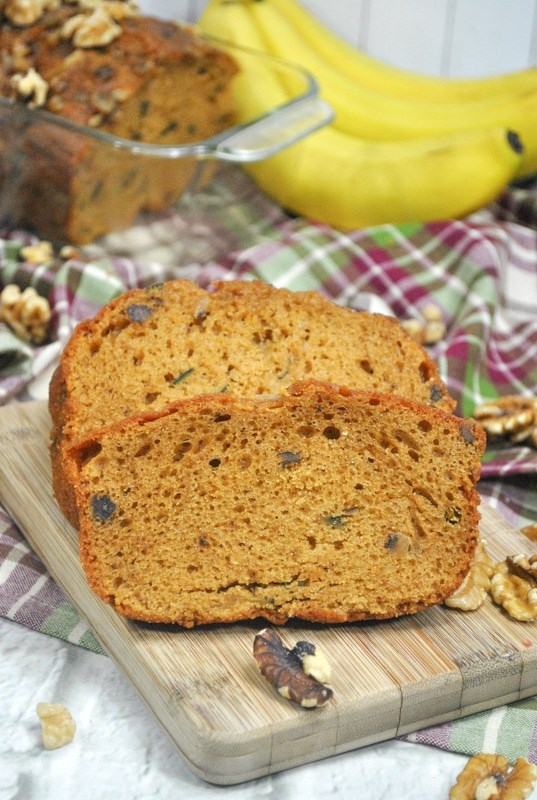 Vegan zucchini bread