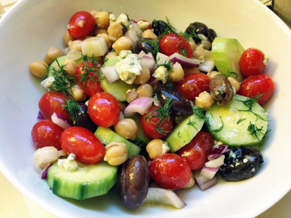 Vegas recovery salad