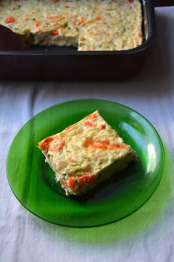 Vegetable bake (Sformato)