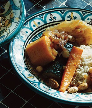 Vegetable barley couscous
