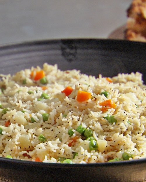 Vegetable biryani