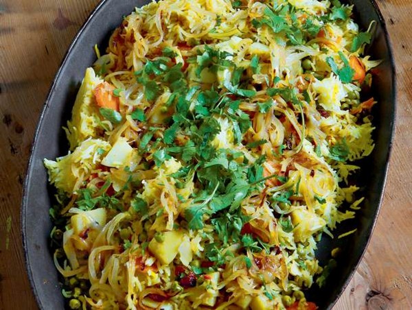 Vegetable biryani