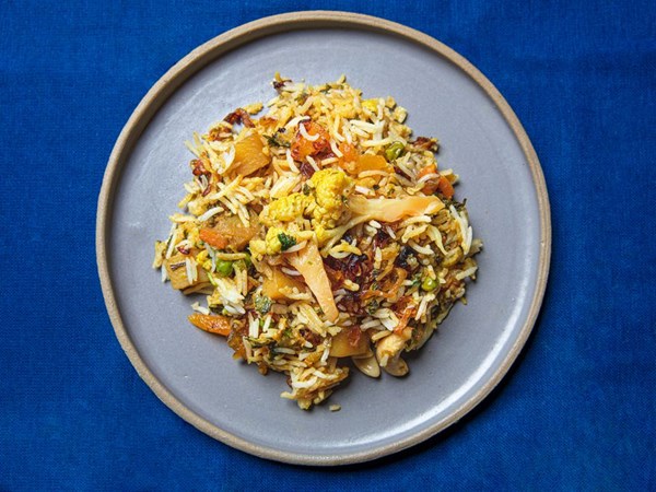 Vegetable biryani