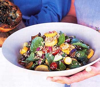 Vegetable bulgur salad