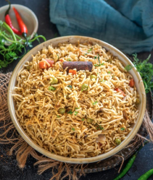 Vegetable cilantro rice