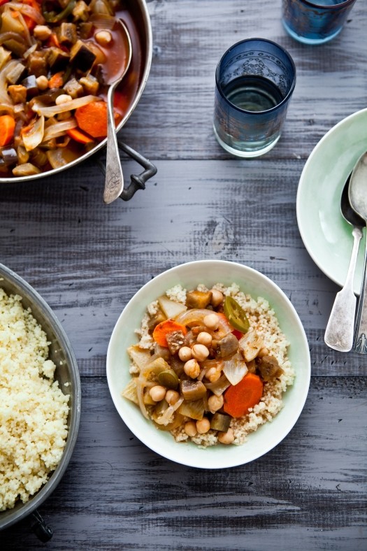 Vegetable couscous 