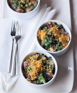 Vegetable crumble