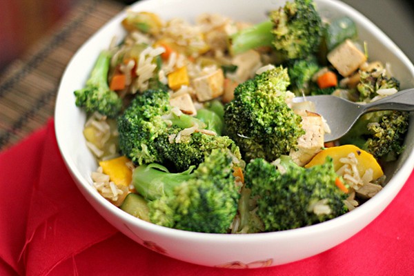 Vegetable fried rice
