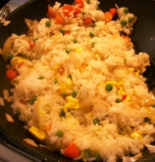 Vegetable fried rice