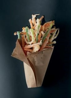 Vegetable fritters (Yachae twigim)