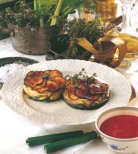 Vegetable gateaux