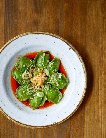 Vegetable jiaozi
