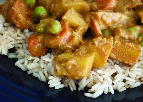 Vegetable korma