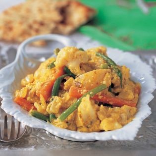 Vegetable korma