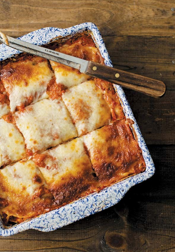 Vegetable lasagna