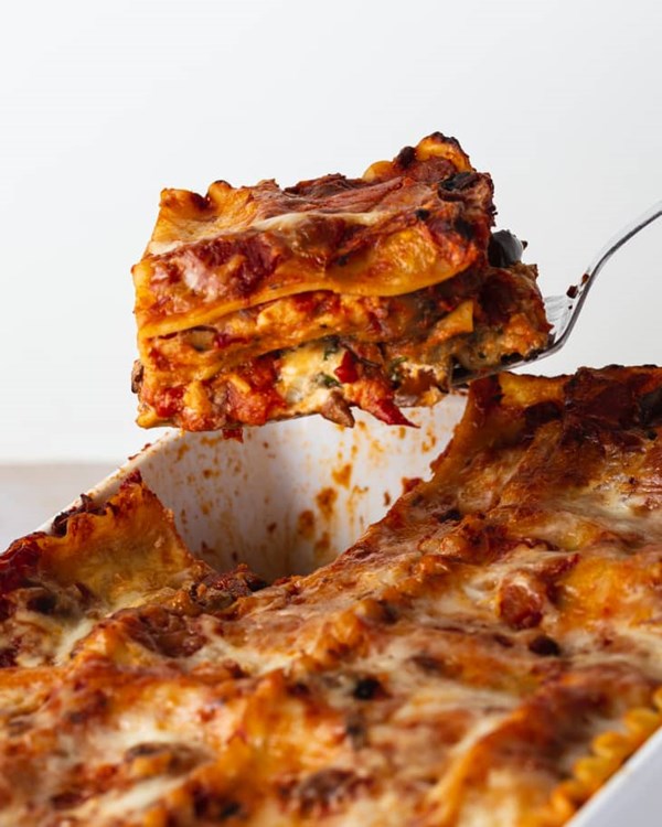 Vegetable lasagna