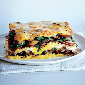 Vegetable lasagna with buttermilk Béchamel