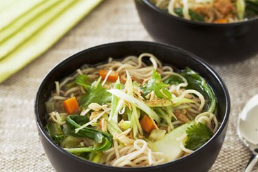 Vegetable noodle soup