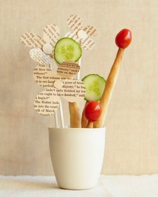 Vegetable on a stick