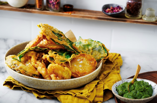 Vegetable pakoras