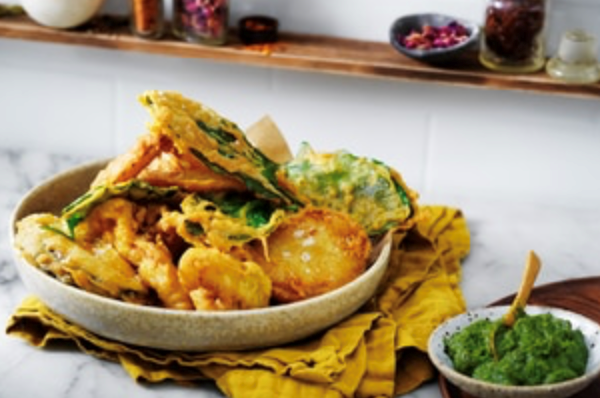 Vegetable pakoras