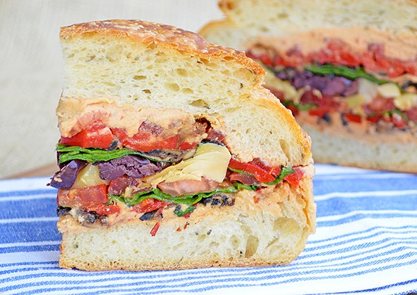 Vegetable pan bagnat