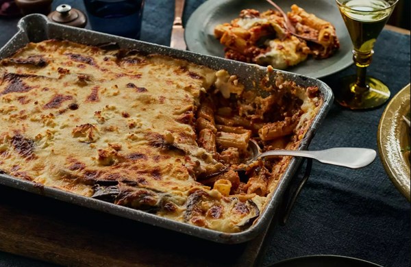 Vegetable pastitsio