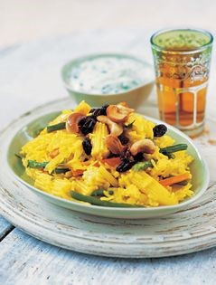 Vegetable pilau