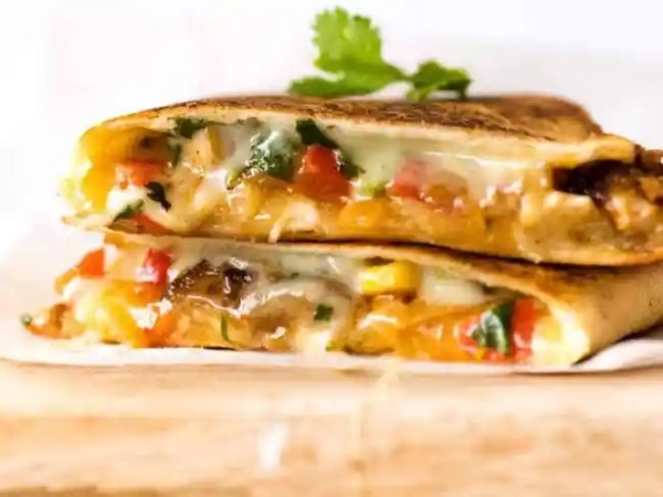Vegetable quesadilla