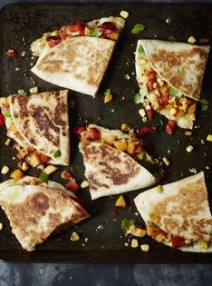 Vegetable quesadillas