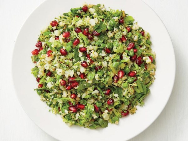 Vegetable rice tabbouleh 