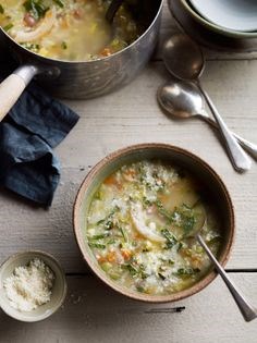 Vegetable soup from Brianzola (Minestrone alla Brianzola)