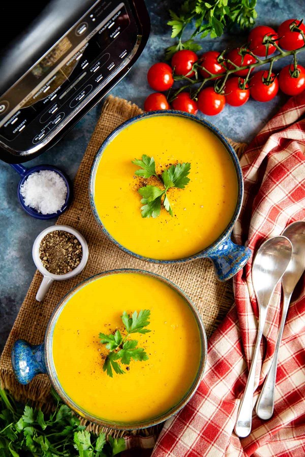 Vegetable soup in the soup maker