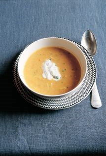 Vegetable soup, pure and simple (Soupe de légumes tout simplement)