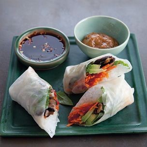 Vegetable spring rolls