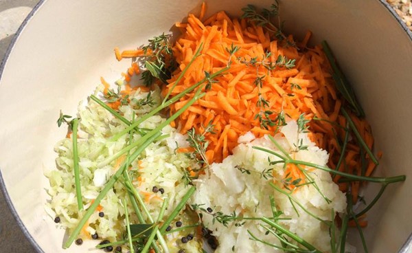 Vegetable stock