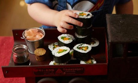 Vegetable sushi